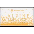 AUSTRALIA - $1 ALPINE WILDFLOWERS BOOKLET FRESH...