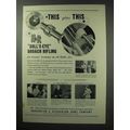 1950 Harrington & Richardson Gun Ad - Walter Br...