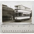 Photo Sheffield Tram no.97 at Vulcan Road in 1960