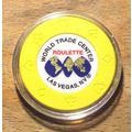 World Trade Center Casino - ROULETTE Chip - Yel...