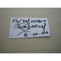 Robert Lindsay (TV & Stage Actor) hand signed R...