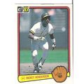 1983 Donruss Rickey Henderson baseball card #35...