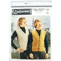 Vintage: Ladywood 207 sweater & waistcoat, DK o...