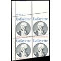 1716, Red Color Missing From Top Right Stamp MA...