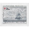 POLYNESIA 1991 FRENCH FRANCE VIEW VENUS POINT M...