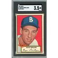 1952 Topps Wayne Terwilliger Black Back #7 SGC ...