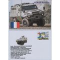 UKRAINE postcard Armed Forces Armored combat ve...