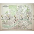 Newcastle & Gateshead, Northumberland, Map (Pla...