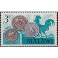 Malawi QEII 1971 Decimal Coinage 3t Cockerel Un...