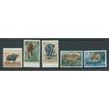 india stamps sg472 mnh marginal sg 472 set animals