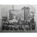 A Masquerade Scene At Cologne, Prussia - Gleaso...