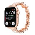 Flower Bracelet Metal Watch Band, For Apple Wat...