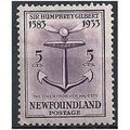 Newfoundland 1933 SG240 5c Violet Mounted Mint ...