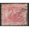Western Australia 1888 1d Carmine Pink SG103 GU