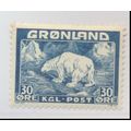 Greenland Stamp Scott #7, Mint Hinged