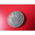 1947 GEORGE VI ENGLISH SHIELD ONE SHILLING - CO...