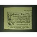1900 Wabash Railroad Summer Tour Department Ad ...