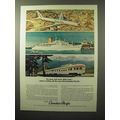 1964 Canadian Pacific Ad - Fly Away, Sail Away, Ride