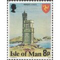 ISLE O MAN, Milner's Tower, green 1978, 8p, #4