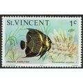 St. Vincent 1975 Marine Life 1c Multicoloured S...