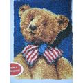 (101) Craftways ALL AMERICAN TEDDY Latch Hook K...