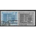 1960 Michel 90A/91A - fine used (o)