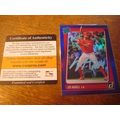 2021 Donruss Rated Rookie, Autograph Card w/COA...