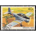 Australia 1980 Aircraft Winjeel 40c Used Stamp .