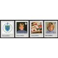Gambia 1982 SG476 - SG479 Diana's 21st Birthday set mint never hinged (G3)