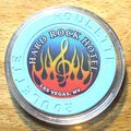 Hard Rock Casino ROULETTE Chip - Blue - LAS VEG...