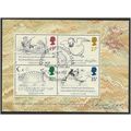 1987 Edward Lear Miniature Sheet MS1409 Superb ...