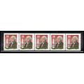 2149av 18c George Washington Fine MNH Dry Gum P...