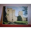 CLOCK & CAESAR'S TOWER, WARWICK CASTLE. unused ...