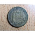 Spain 1956 Franco 1953-56* 2`50 Peseta Coin