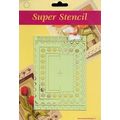 Marianne. Super Stencil. 4.051310. Embroidery, ...
