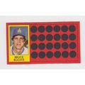 1981 Topps Scratch-Off Bruce Bochte #30 basebal...