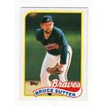 1989 Topps Bruce Sutter baseball card #11 -HOF-...