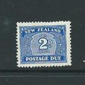 new zealand stamps sgd43 sg d43 hm postage due
