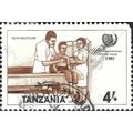 TANZANIA, Youth health care, brown 1986, 4/-, #2