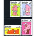 AUSTRALIA 1973 Metric Conversion Set of 4 Stamp...