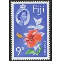 Fiji 1962 Definitive Issue 9d Scarlet Yellow Gr...