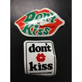 Set of 2 - DON'T KISS Bridgestone Stickers