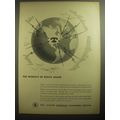 1946 Bell System Overseas Telephone Service Ad ...