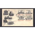 FDC Art Craft 1838-1841 15c Architecture (Cache...
