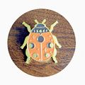 Ladybird Enamelled Pin Badge Moon Phase Wiccan ...