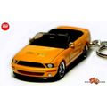 RARE KEYCHAIN ORANGE FORD MUSTANG CONVERTIBLE C...