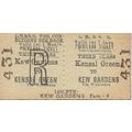 L.M.S.R. Edmondson Ticket - Kensal Green to Kew...