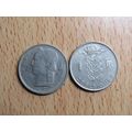 Belgium 1969 1 Franc Belgique (French Text) Coin