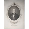 1858 Thomas H. Benton - Engraved portrait