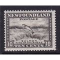 NEWFOUNDLAND 1932 SALMON 10c MINT SG215